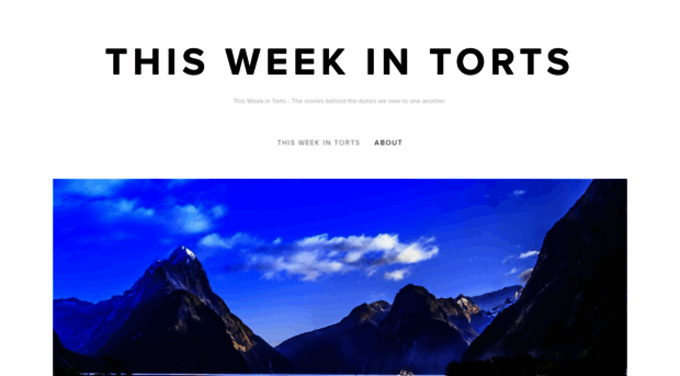 thisweekintorts.com