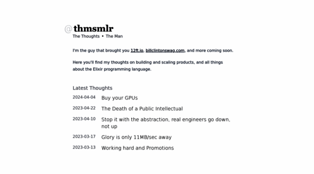 thmsmlr.com