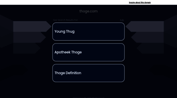 thoge.com