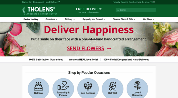 tholensgardencenter.net