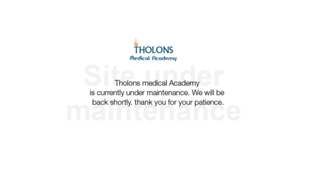 tholonsmedicalacademy.com