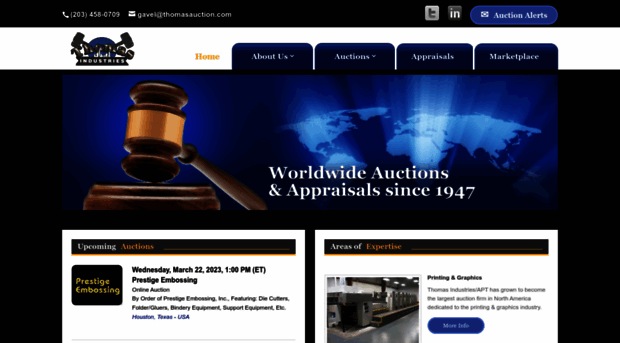 thomasauction.com