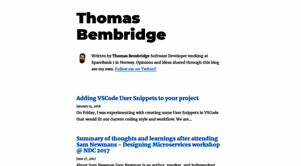 thomasbembridge.com