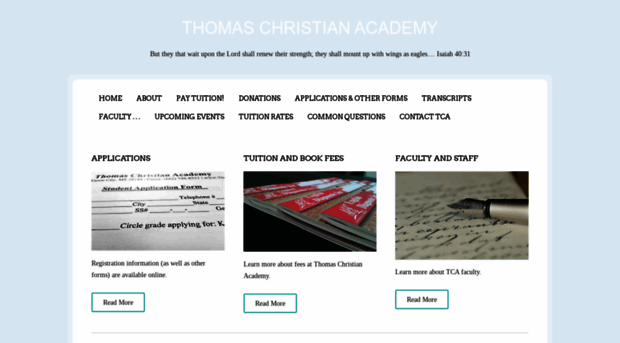 thomaschristianacademy.org