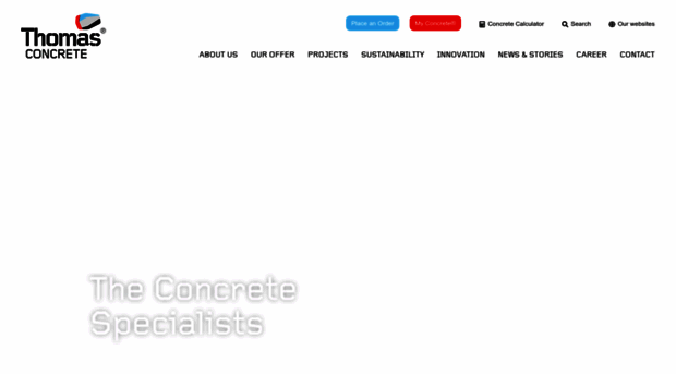 thomasconcrete.com