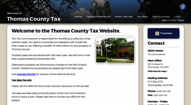 thomascountytax.com