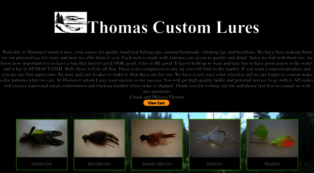 thomascustomlures.com