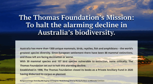 thomasfoundation.org.au