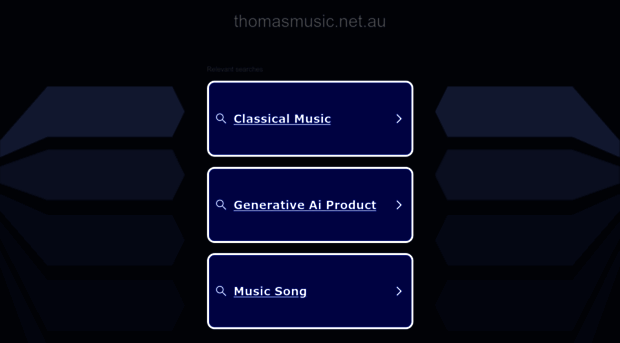 thomasmusic.net.au
