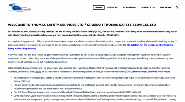 thomassafetyservices.co.uk