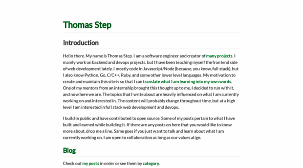 thomasstep.com