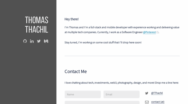 thomasthachil.com