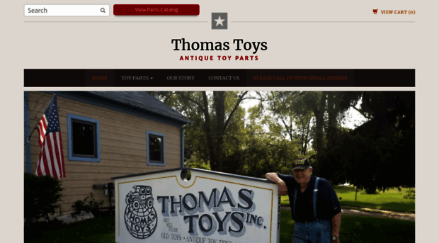 thomastoysantiquetoyparts.com