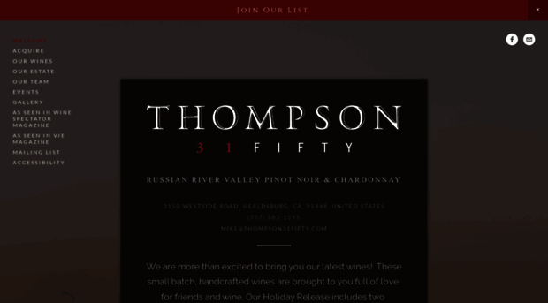 thompson31fifty.com