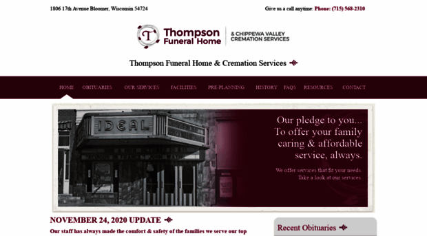 thompsonfuneralhome.com