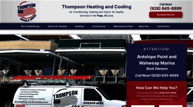 thompsonheatingandcooling.com