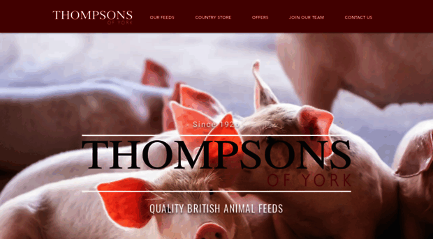 thompsons-feeds.co.uk