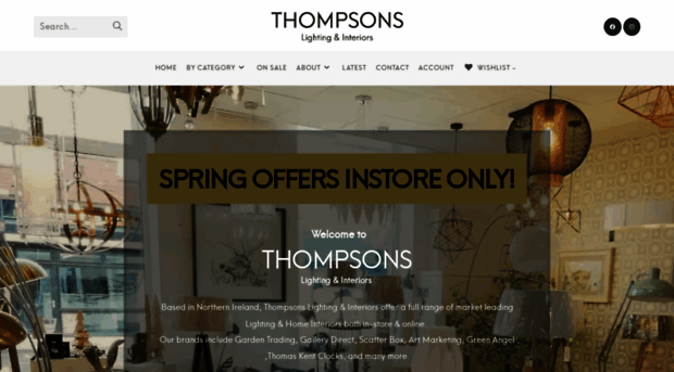 thompsonslighting.co.uk