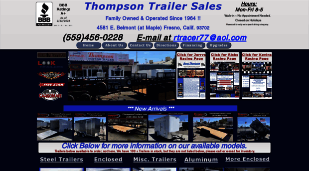 thompsontrailersales.com