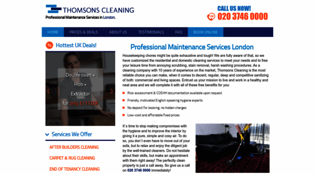 thomsonscleaning.co.uk