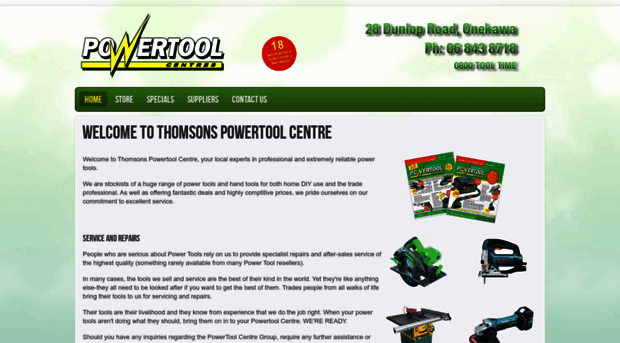 thomsonspowertools.co.nz