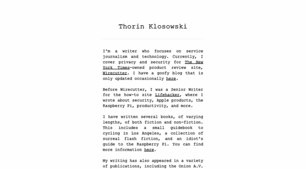 thorinklosowski.com