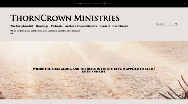 thorncrownministries.com