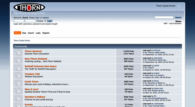 thorncyclesforum.co.uk