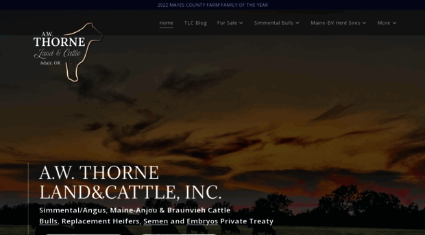 thornecattle.com