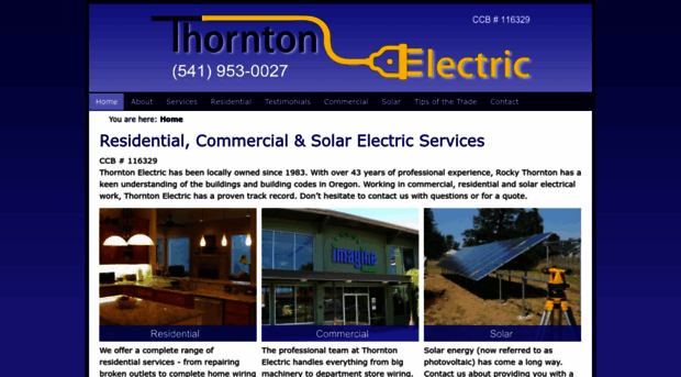 thornton-electric.com