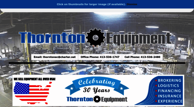 thorntonequipment.com