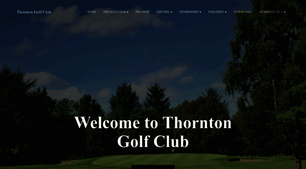 thorntongolfclub.co.uk