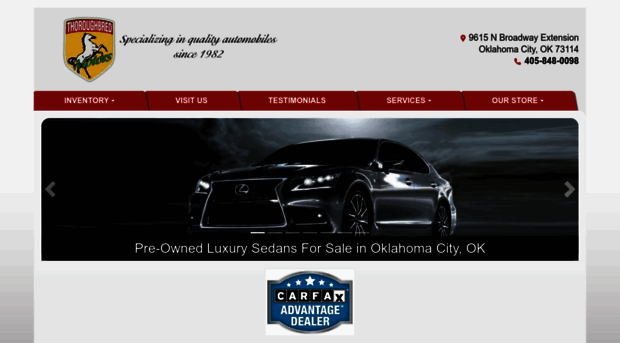 thoroughbredmotors.com