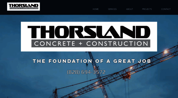 thorslandconcrete.com