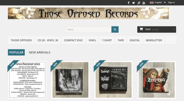 thoseopposedrecords.com