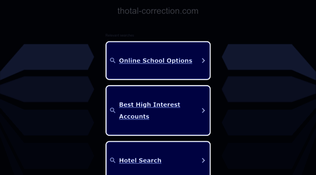 thotal-correction.com