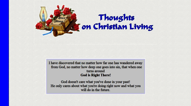 thoughtsonchristianliving.org