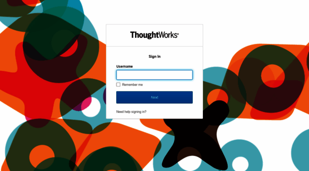 thoughtworks.okta.com