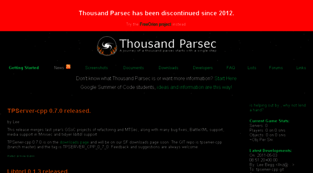 thousandparsec.net