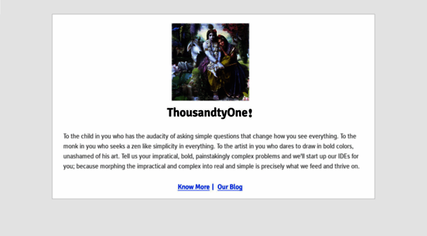 thousandtyone.com