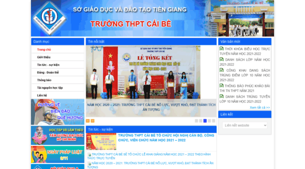 thptcaibe.tiengiang.edu.vn