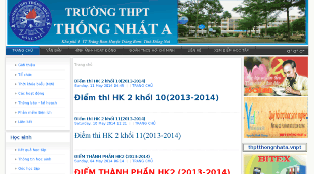 thptthongnhata.vnptdongnai.vn