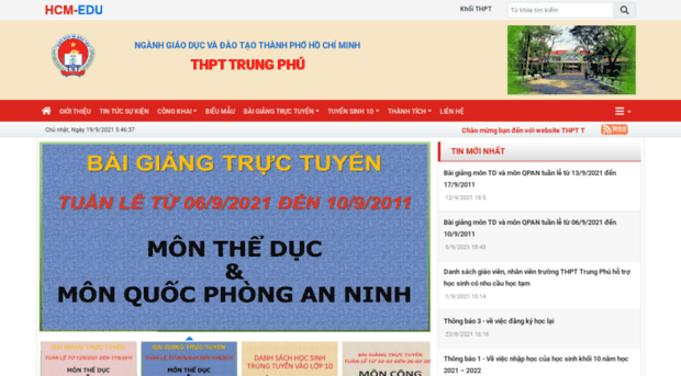 thpttrungphu.hcm.edu.vn