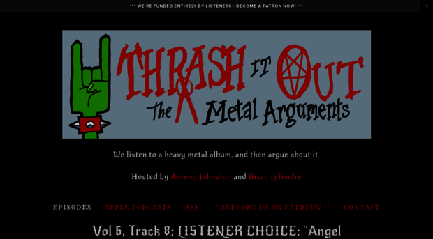 thrashitoutpodcast.com