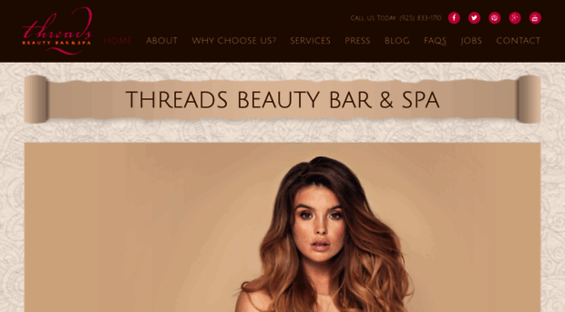 threadsbeautybar.com