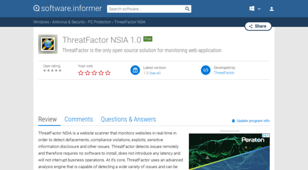 threatfactor-nsia.software.informer.com