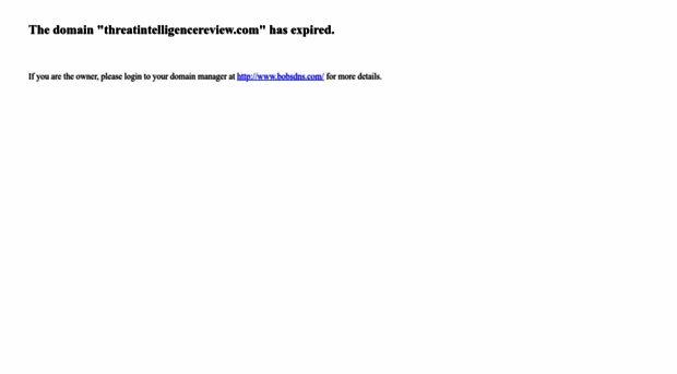 threatintelligencereview.com