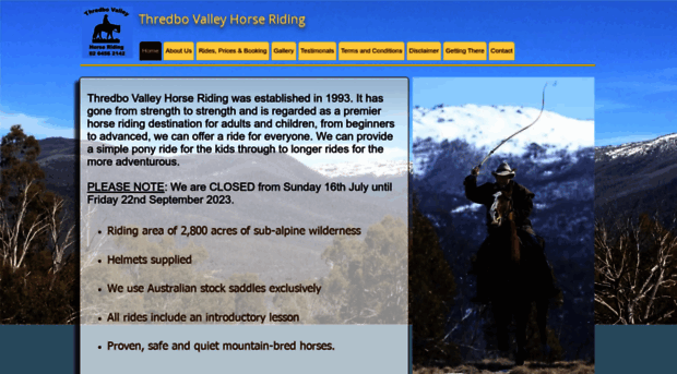 thredbovalleyhorseriding.com