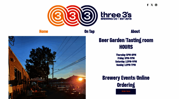 three3sbrewing.com