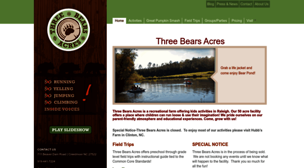 threebearsacres.com